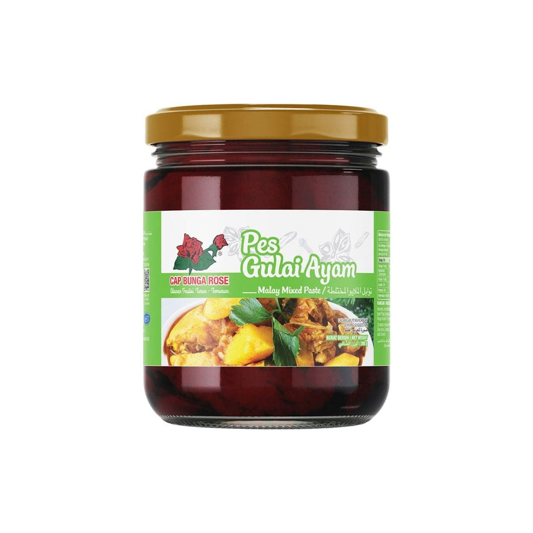 Pes Gulai Ayam Cap Bunga Rose 200gm 